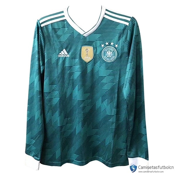 Camiseta Seleccion Alemania Segunda equipo ML 2018 Verde